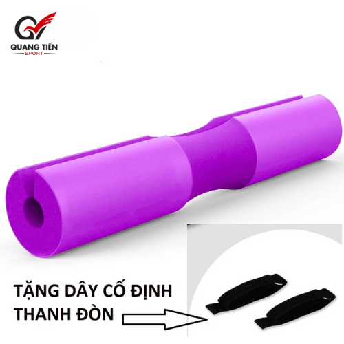 Đệm Mút Xốp Lót Thanh Đòn Tạ Hỗ Trợ Tập Gym , Squat , Hip Trust , Gánh Tạ