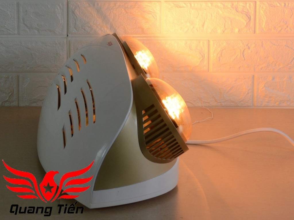 Đèn sưởi nhà tắm Kohn Braun KU02PG 2 bóng - Chính Hãng
