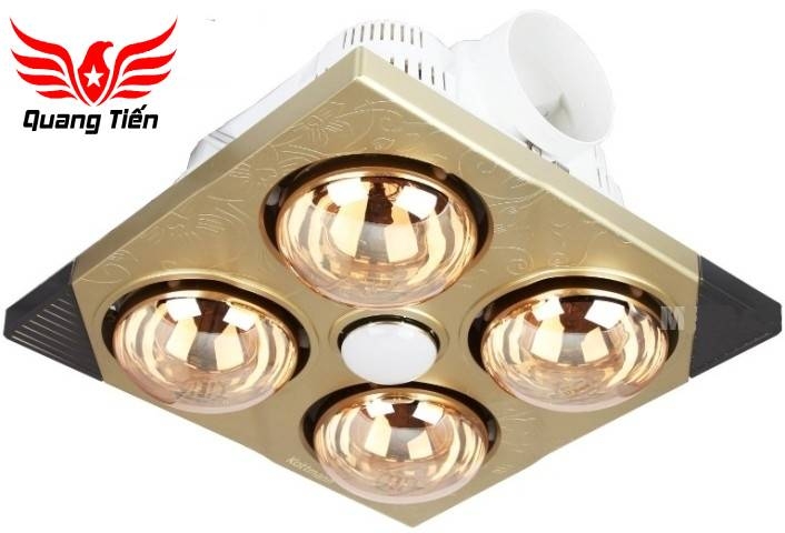 Đèn sưởi nhà tắm Kottmann 4 bóng âm tường K4BT - Chính Hãng