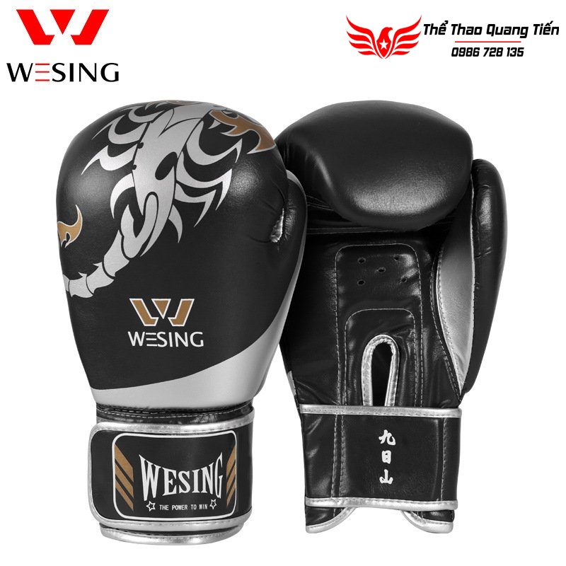 Găng tay boxing tán thủ  Wesing bò cạp đủ màu chính hãng