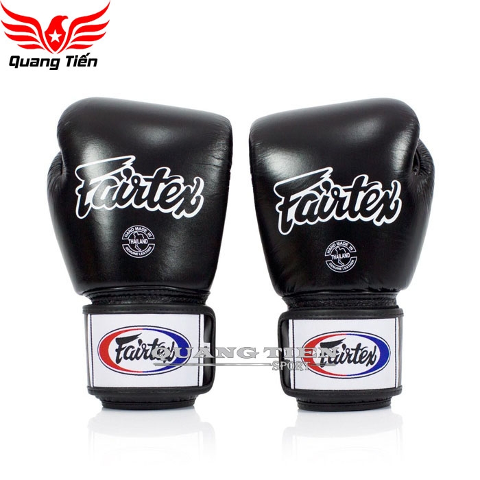 Găng Tay Boxing Fairtex BGV1 Universal Gloves - Breathable - Đen