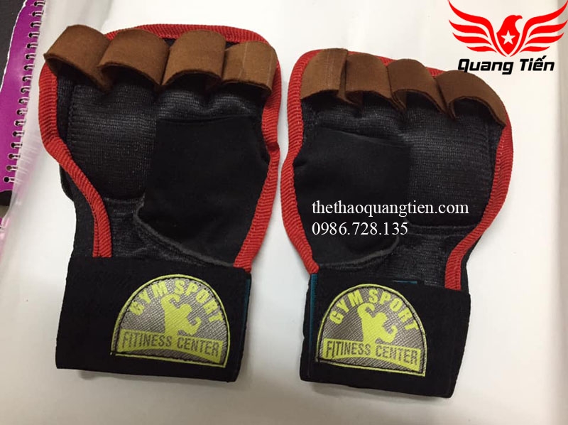 Găng tay tập tạ gym sport 1 vòng cổ tay QT21