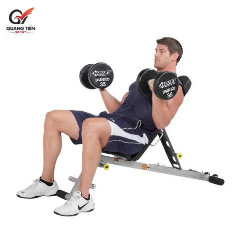 Hoist HF4145 Ghế tập tạ điều chỉnh độ dốc [Folding Multi Bench] thương hiệu Mỹ