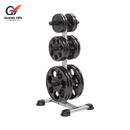 Hoist HF5444 Giá để tạ đĩa thương hiệu Mỹ [Olympic Weight Tree]