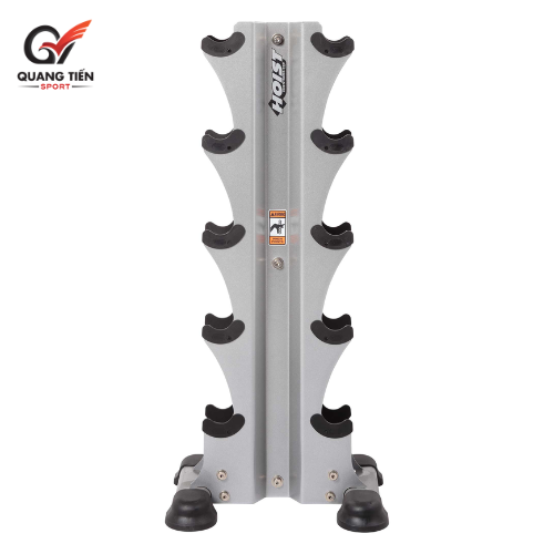Hoist HF5459 Giá để tạ đơn / tạ tay thương hiệu Mỹ [5 Pair Vertical Dumbbell Rack]