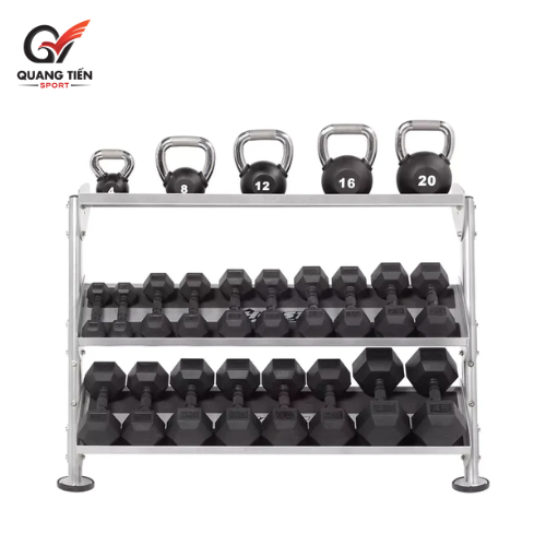 Hoist HF5461-48 Giá Để Tạ Tay Thương Hiệu Mỹ [48″ Dumbbell Rack]