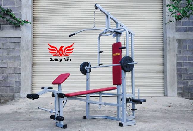 GIÀN TẬP TẠ BEN 601502,Ghế đẩy tạ đa năng Vifasport Ben 601502