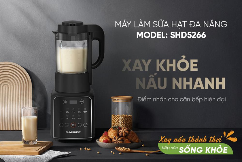 Máy làm sữa hạt đa năng Sunhouse SHD5266