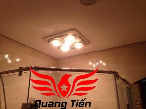 Đèn sưởi ấm kết hợp quạt thông gió âm trần Braun Kohn BU04GR (điều khiển từ xa)