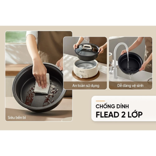 Lẩu điện 4L Sunhouse Mama SHD4548