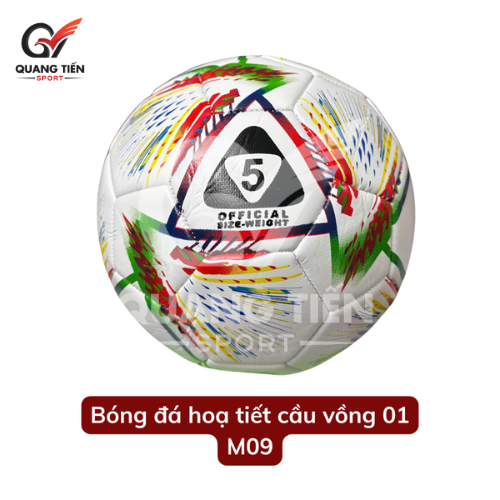 Quả bóng đá nhiều mẫu - bóng may số 5 da PU - Tặng kim bơm & lưới đựng bóng