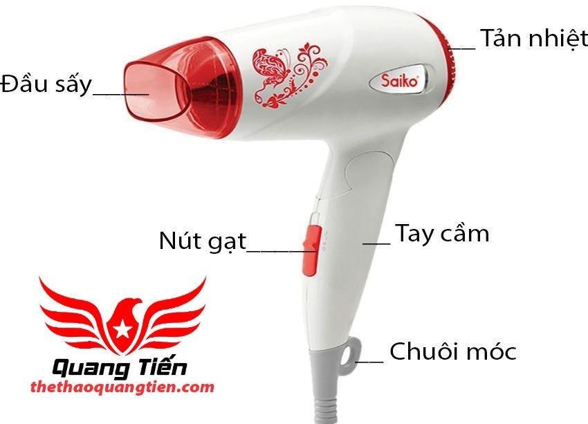 Máy sấy tóc Saiko EH-1831 (1800W)