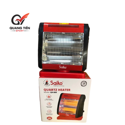 Máy Sưởi Thạch Anh Saiko QH-800 2 Bóng 800W