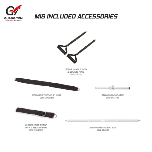 Giàn tập gym đa năng Hoist Mi6 Functional Trainer thương hiệu Mỹ