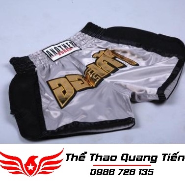 Quần Muay Thái Another Boxer Chính Hãng Muay Thai Short Chất Liệu Satin Cao Cấp | AB-017
