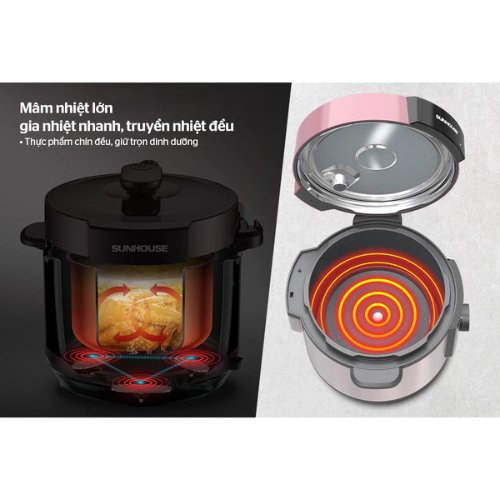 Nồi áp suất điện đa năng Sunhouse SHD1657