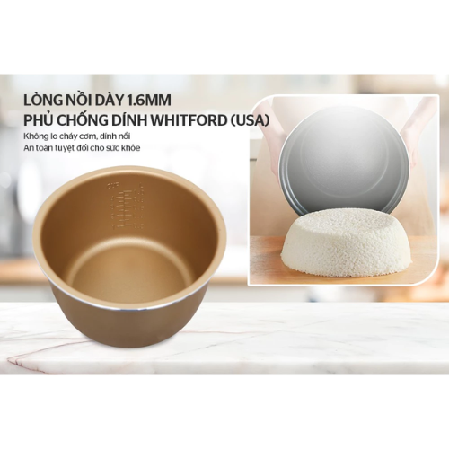 Nồi cơm điện 1L Sunhouse SHD8208C