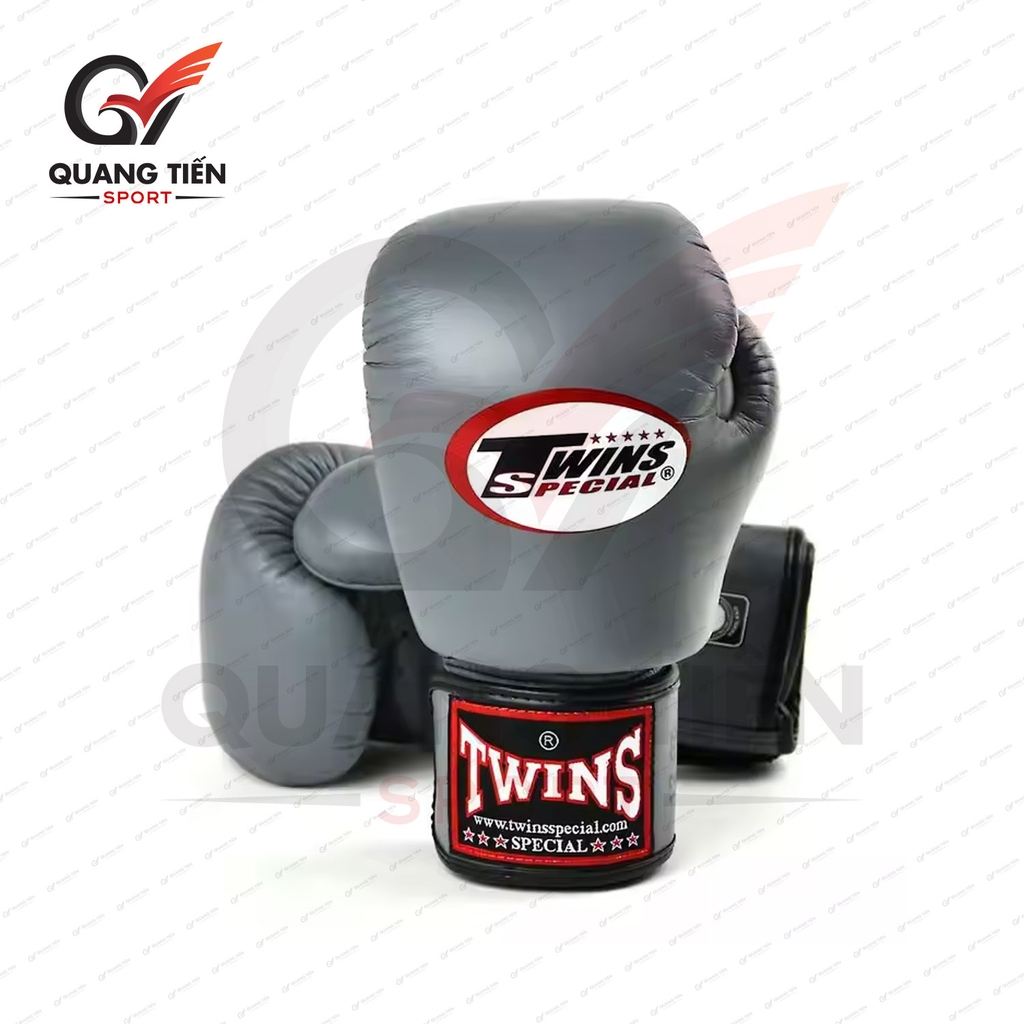 Găng Tay Boxing Twins Air Flow –  grey ( XÁM )