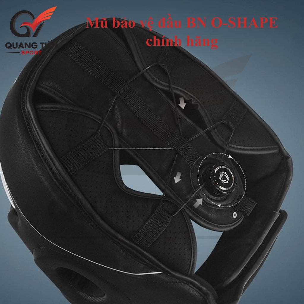 Mũ bảo vệ đầu boxing BN O-SHAPE cao cấp chính hãng