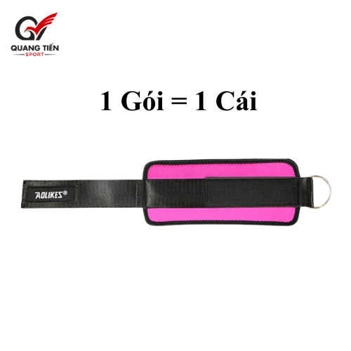Quấn Cổ Chân Tập Gym , Tập Chân Mông Với Cáp Chính Hãng Aolikes 7129