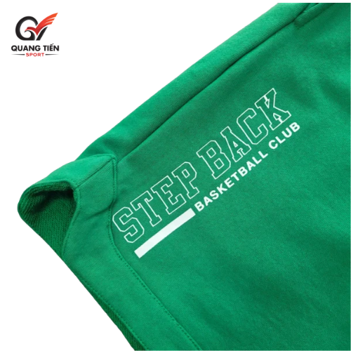 Quần Bóng Rổ Stepback Win Short In Green