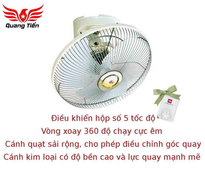 Quạt đảo trần KDK M40R