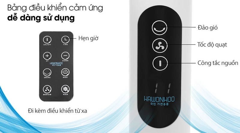 Quạt lửng Hawonkoo FDH-012