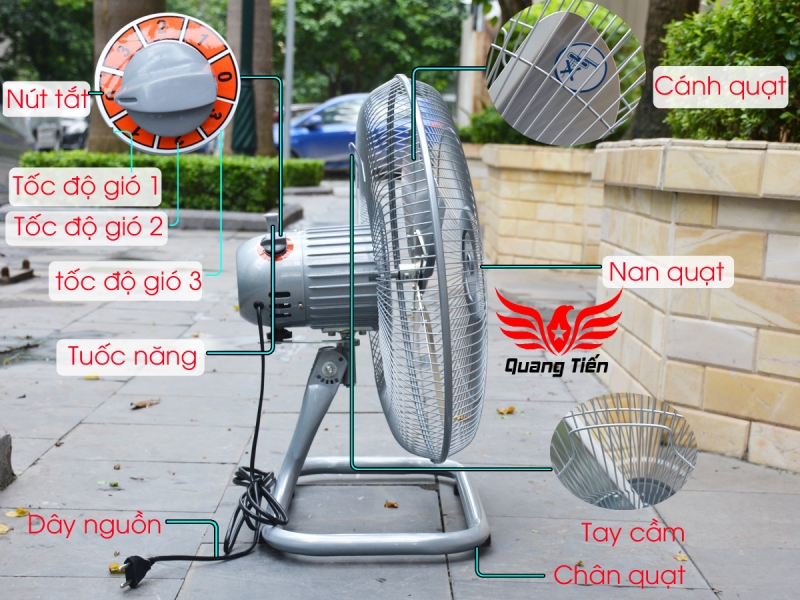 Quạt sàn công nghiệp ChingHai FF9199
