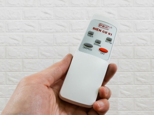 Quạt treo tường điều khiển Điện Cơ 91 QTT-ĐKA