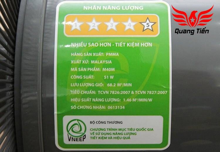 Quạt treo tường KDK M40M (GY)
