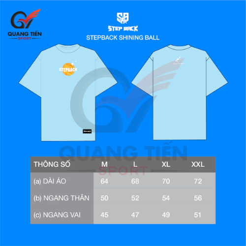 Áo Phông Stepback T-Shirt Shining Ball