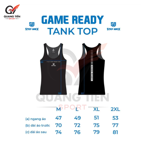 Áo Stepback Tanktop Game Ready