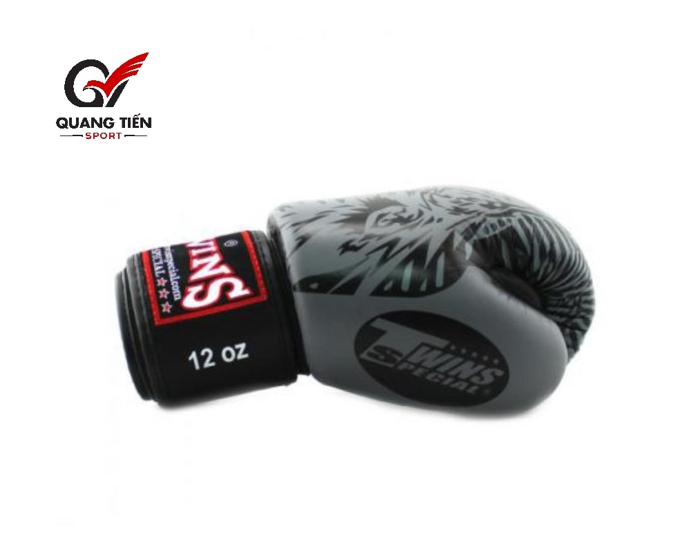 Găng Tay Boxing Twins FBGVL3-50 SÓI XÁM