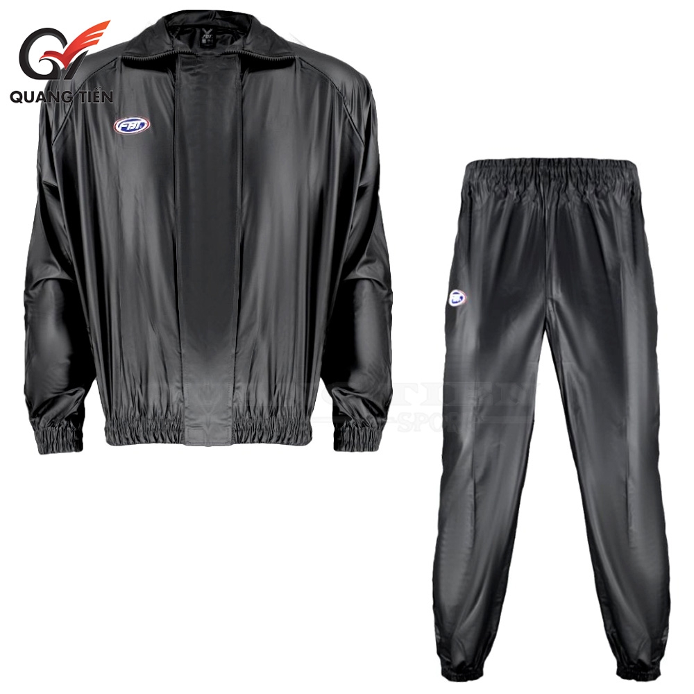Quần áo ép cân FBT chính hãng Thái Lan cao cấp | Sauna Suit (Màu đen)