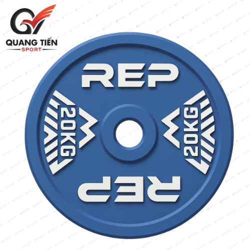 Đĩa tạ gang thi đấu Calibrated REP - Giá nguyên set từ 10kg đến 25kg