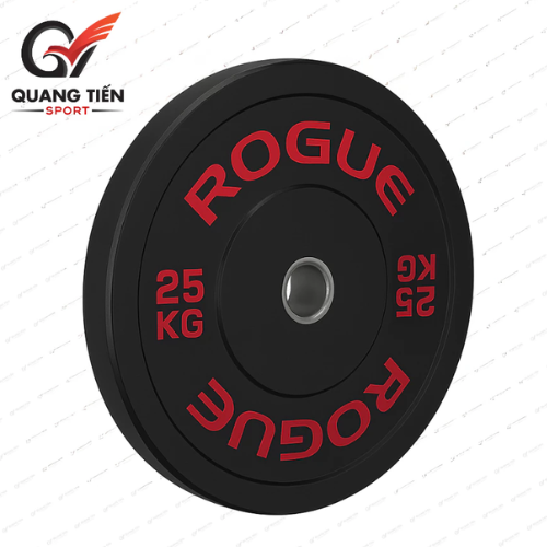 Tạ bánh Rogue đen cao cấp (SET 5KG - 25KG)
