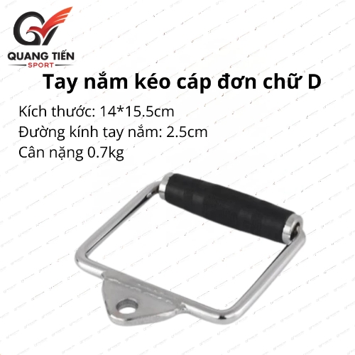 Phụ Kiện Tập Gym Kéo Xô, Dụng Cụ Tập Tay Tập Vai Lưng Chính Hãng