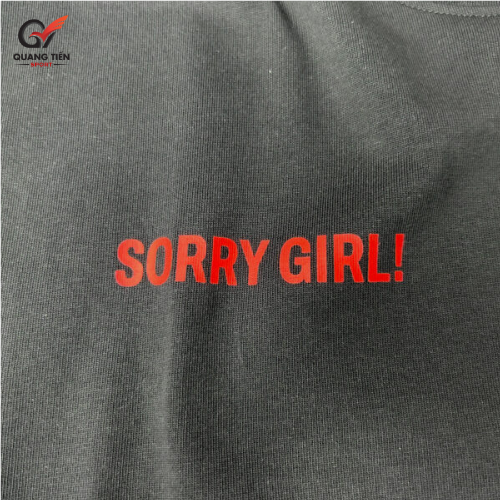 Áo phông Stepback Tshirt Sorry Girl