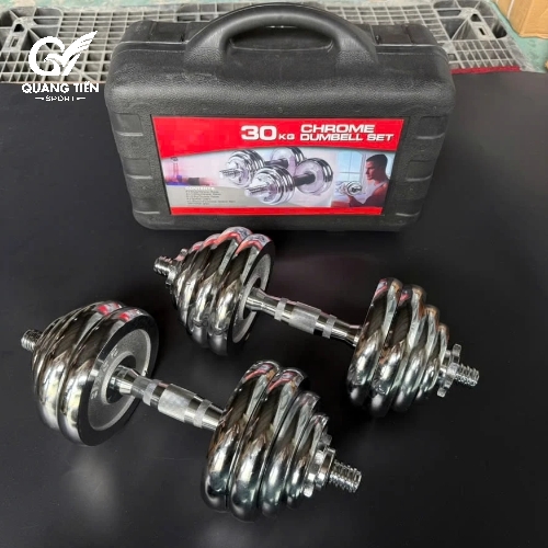 Bộ tạ tay đa năng, Tạ tập gym tại nhà điều chỉnh cân nặng kingbox