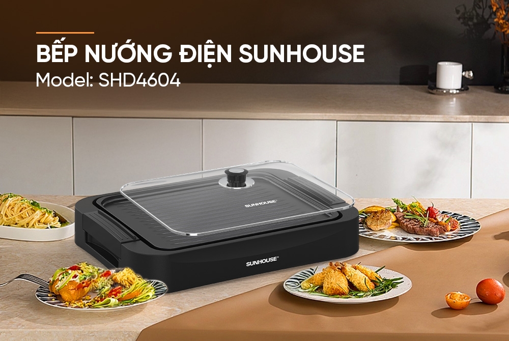 Bếp nướng điện Sunhouse SHD4604
