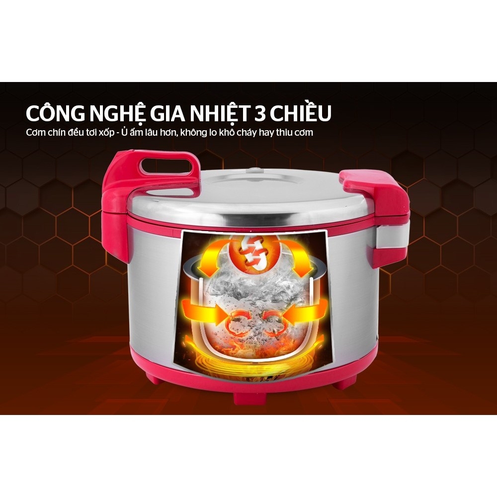Nồi cơm điện 5.6L Sunhouse SH866