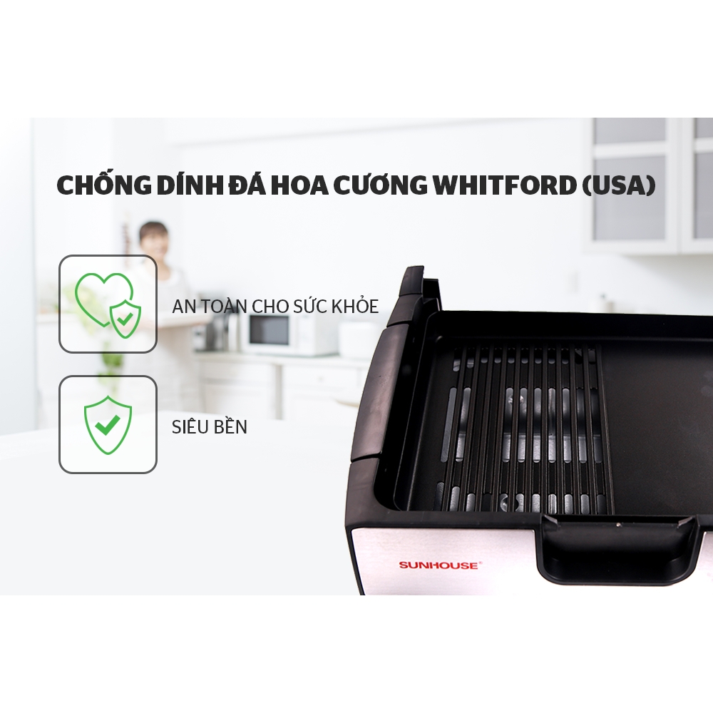 Bếp nướng điện Sunhouse SHD4603