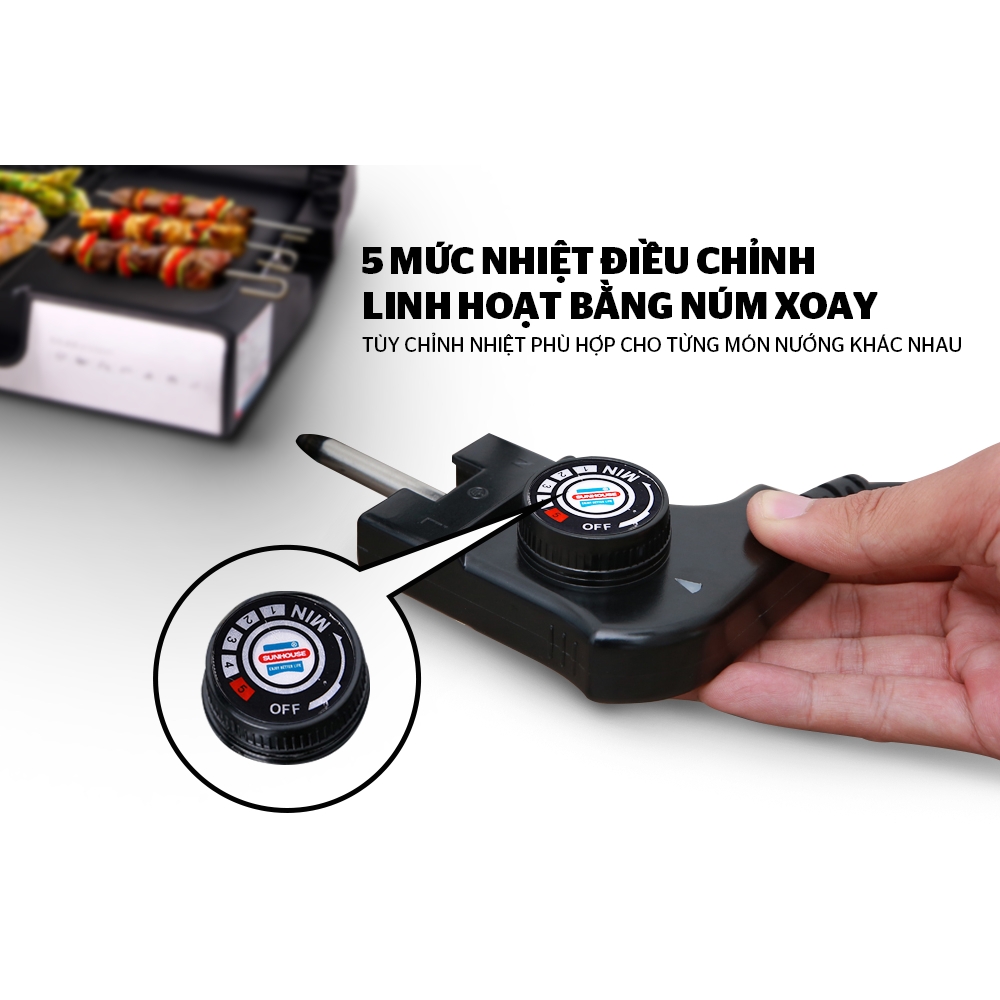Bếp nướng điện Sunhouse SHD4603
