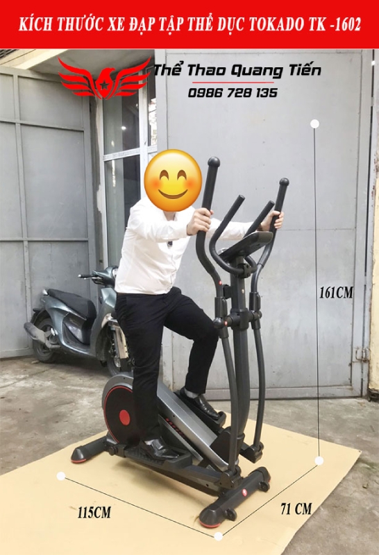 Xe đạp tập thể dục Tokado TK 1602