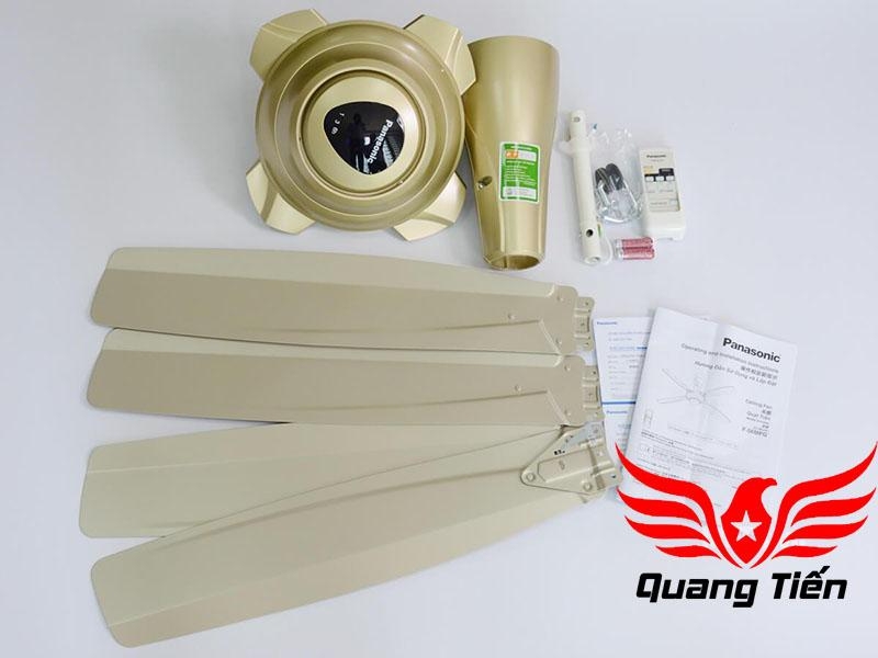 QUẠT TRẦN PANASONIC 4 cánh F-56MPG-GO