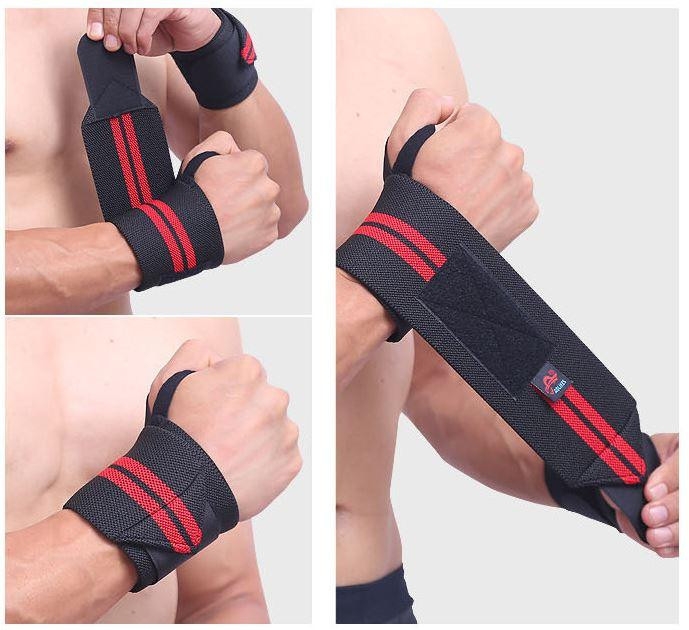 Đai cuốn bảo vệ cổ tay tập gym STH QT134
