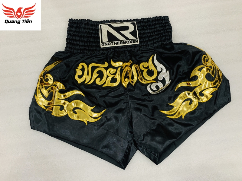 Quần Muay Thái Another Boxer Chính Hãng Muay Thai Short Chất Liệu Satin Cao Cấp | QT-001