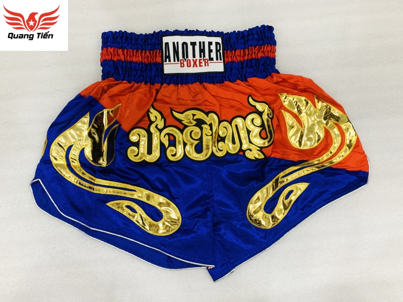 Quần Muay Thái Another Boxer Chính Hãng Muay Thai Short Chất Liệu Satin Cao Cấp | QT-007