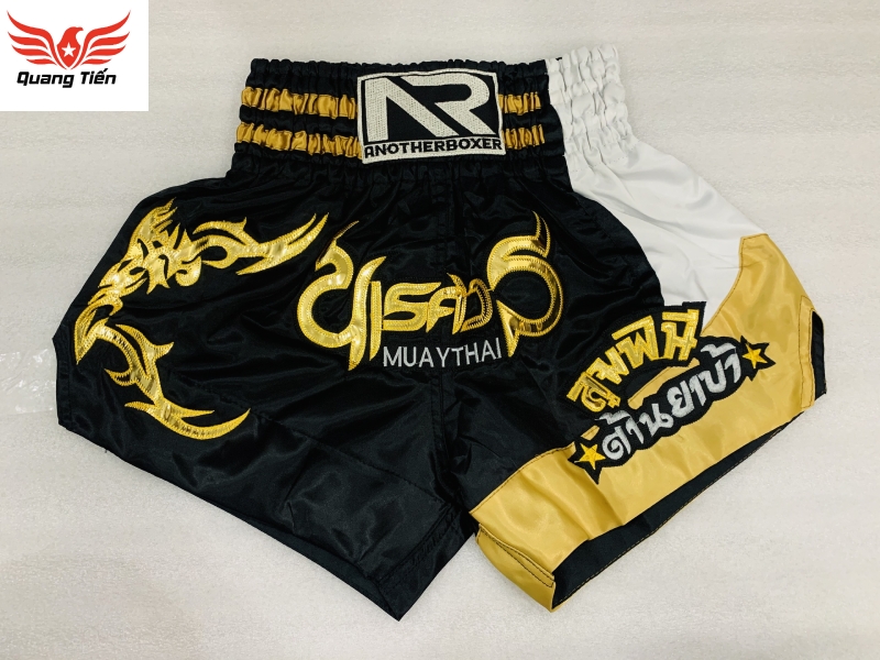 Quần Muay Thái Another Boxer Chính Hãng Muay Thai Short Chất Liệu Satin Cao Cấp | QT-011