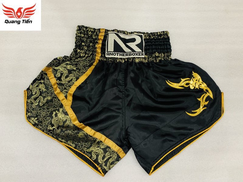 Quần Muay Thái Another Boxer Chính Hãng Muay Thai Short Chất Liệu Satin Cao Cấp | QT-010